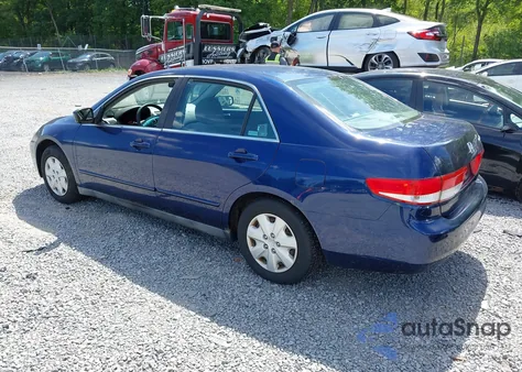 2004 Honda Accord 2.4 Lx из США, поврежденный, VIN 1HGCM563X4A117120